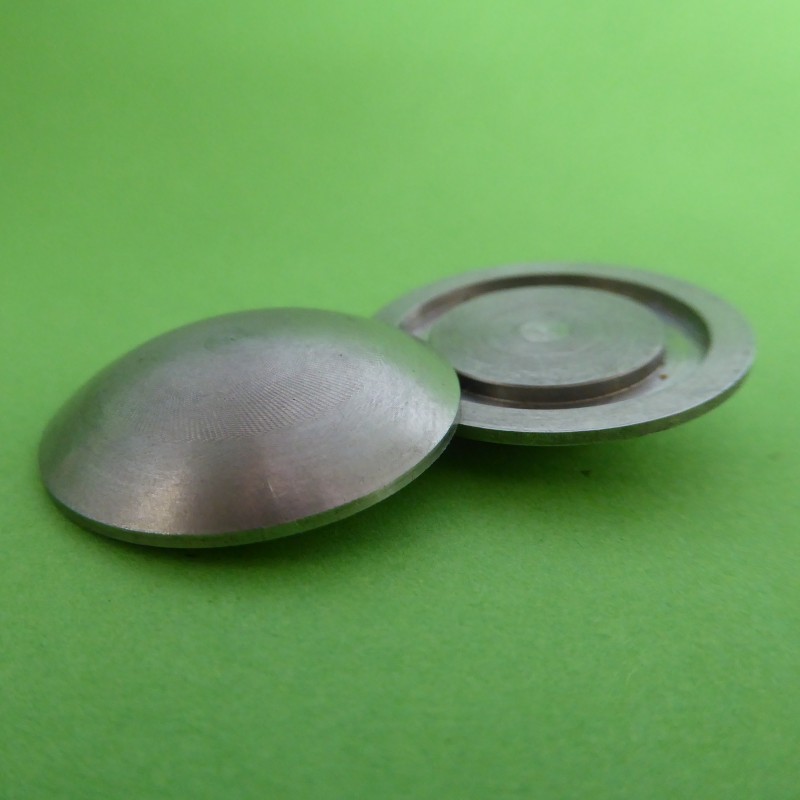Clou podotactile en inox à coller easyliss Clou podotactile en inox à coller easyliss